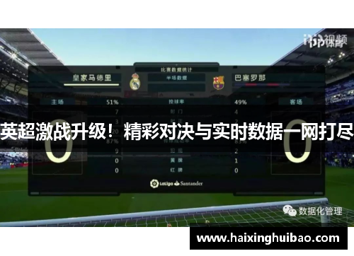 英超激战升级！精彩对决与实时数据一网打尽